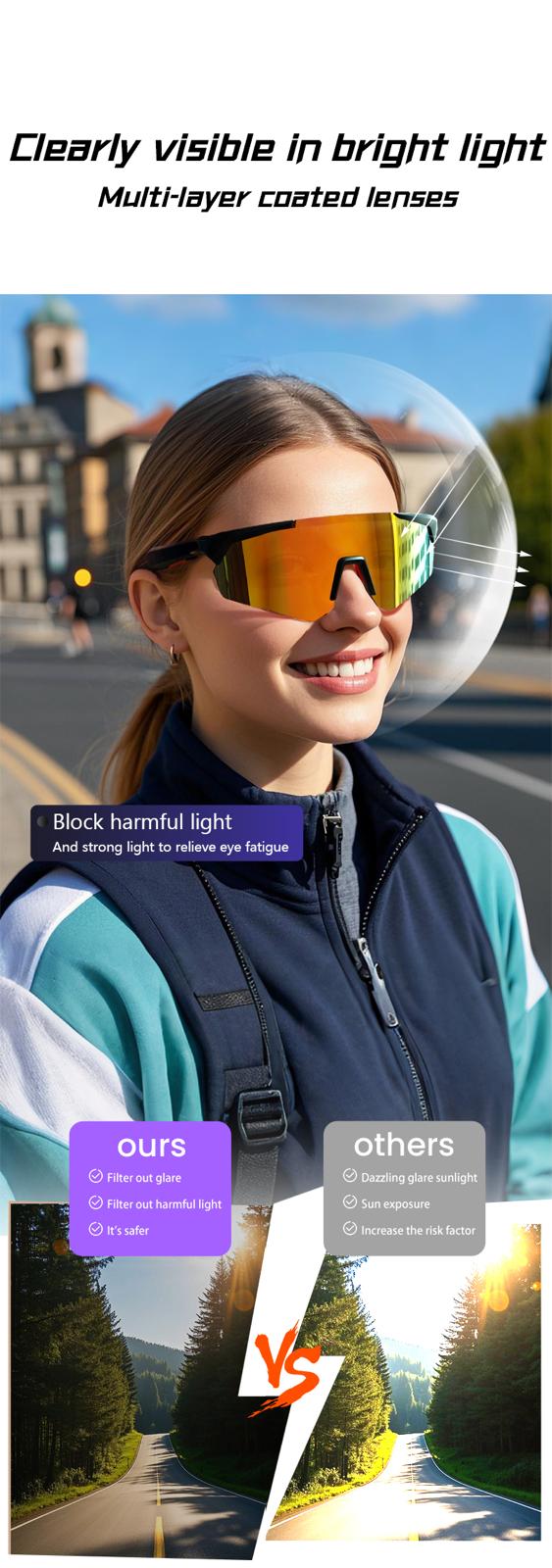 Occhiali Sportivi Smart Wireless