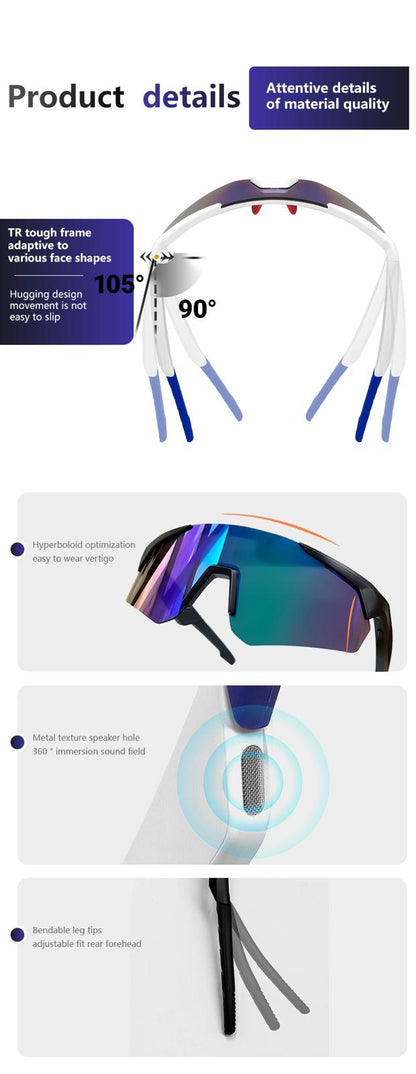 Occhiali Sportivi Smart Wireless