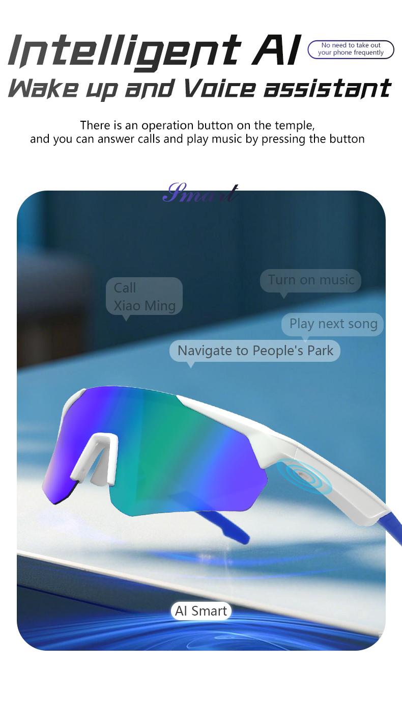 Occhiali Sportivi Smart Wireless