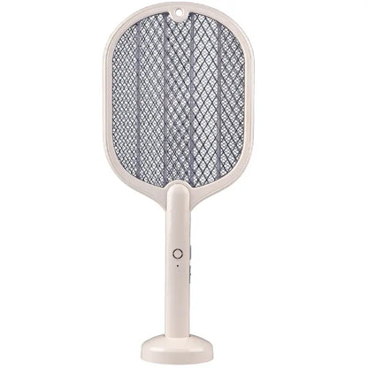 Racchetta Zanzare Elettrica con Base Ricaricabile
